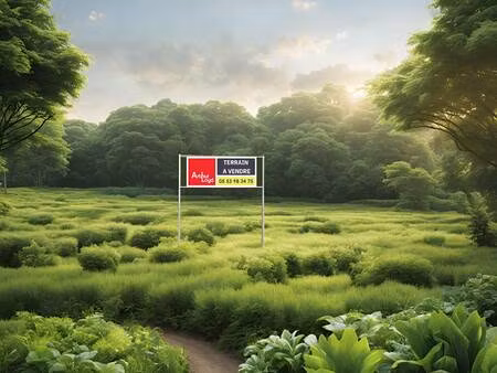 terrain constructible viabilisé à vendre