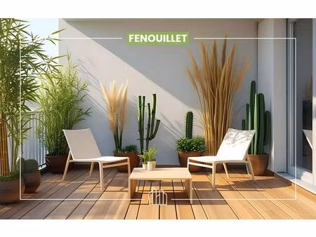 vente appartement neuf 3 pièces 63m2 fenouillet - 252400 € - surface privée