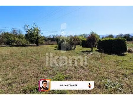 terrain constructible à vendre