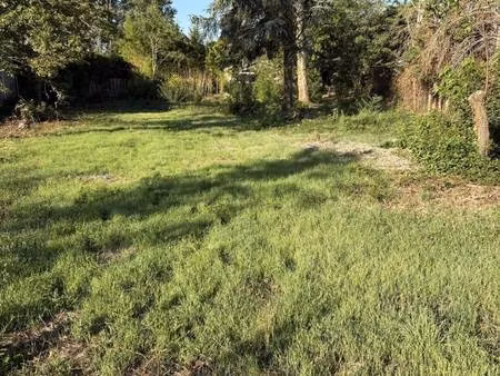 terrain constructible à vendre