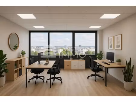 bureau à louer 36 m² - rénové & climatisé - boissy-saint-léger face rer a - 3 mois de loye