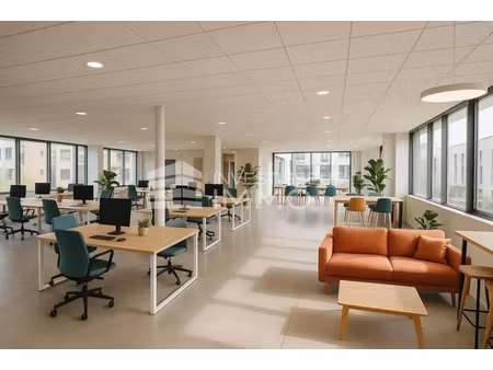 bureau à louer 64 m² - rénové & climatisé - boissy-saint-léger face rer a - 3 mois de loye