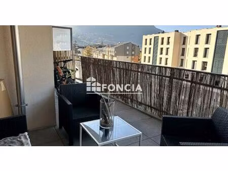 briançon serre chevalier  appartement 2 pièces de 40m2  terrasse et garage dans le coeur d