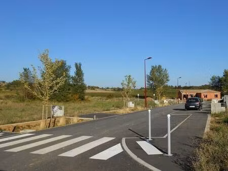 terrain constructible viabilisé à vendre