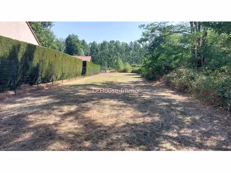 vente terrain 1300 m² à vendoeuvres (36500)  19 650 €