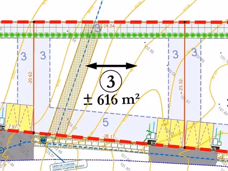 vente terrain 616 m² à saint-andré-d'hébertot (14130)  69 000 €