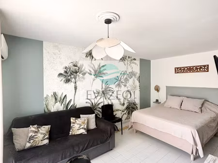 studio 25m2 - plage & piscine - saint-françois