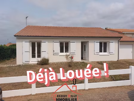 pavillon plain pied - 3 ch + garage + jardin clos