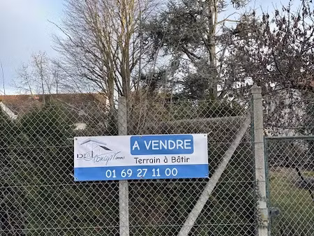 vente terrain à batir 600 m² à janville-sur-juine (91510)  137 000 €