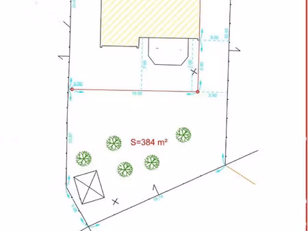 vente terrain 384 m² à guerande (44350)  164 850 €