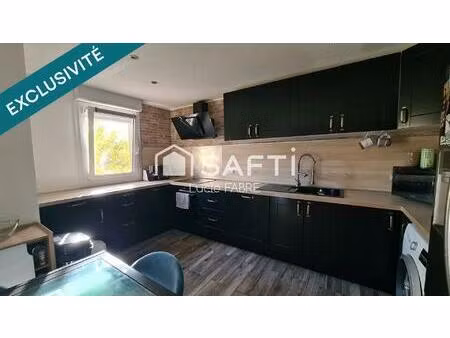 t3 moderne avec terrasse et double parking