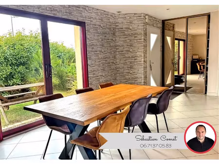 vente maison 4 chambres + bureau plain-pied