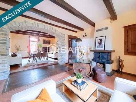 maison au calme 197m²  5 chambres  jardin  garage