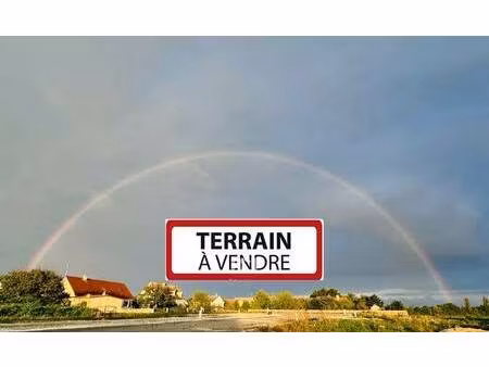 terrain constructible viabilisé à vendre