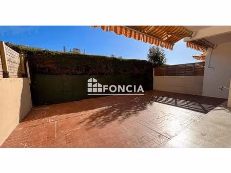 golfe juan 2 pieces rez-de-jardin