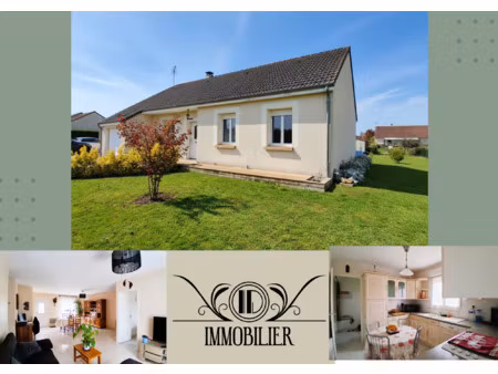 maison de plain pied avec jardin et garage