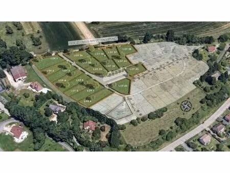 terrain constructible viabilisé à vendre