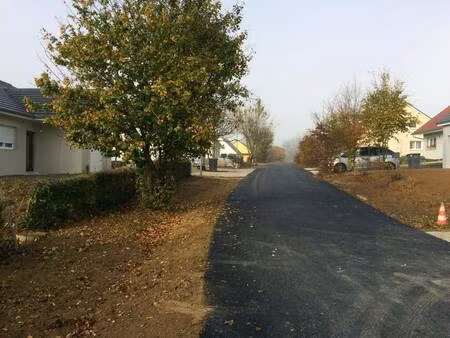 terrain constructible viabilisé à vendre