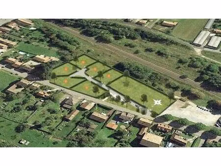 terrain constructible viabilisé à vendre