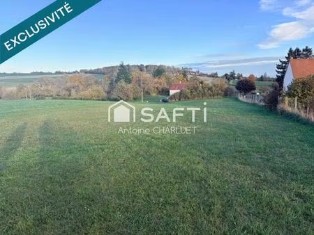 terrain de 1798m² constructible