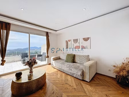 appartement de 120 m² séparé en 2 t3  vue dégagée et mer cuttoli-corticchiato