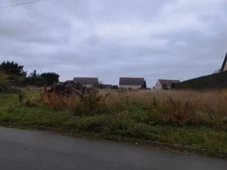 vente terrain 930 m2 à poisvilliers