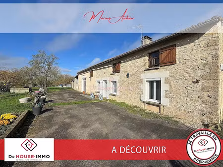 vente maison 5 pièces 137.25 m² à massognes (86170)  168 800 €