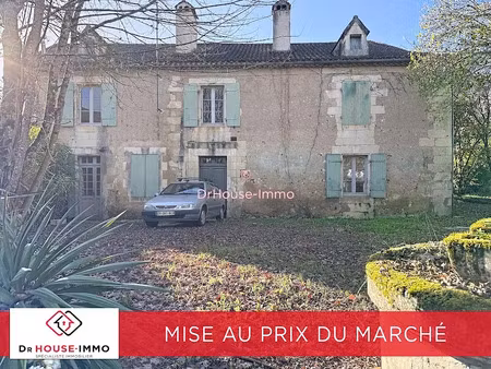 vente maison 6 pièces 288 m² à saint-astier (24110)  137 000 €