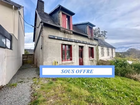 maison à vendre huelgoat 3 pièce(s) 62m2 62 600€