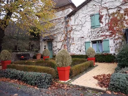 dordogne - périgueux - grand-brassac - maison en pierres apparentes de 190 m² + grange + a