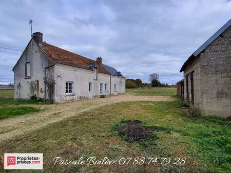 longère en campagne avec 3 5 ha de terrain - vernoil le fourrier (49390)
