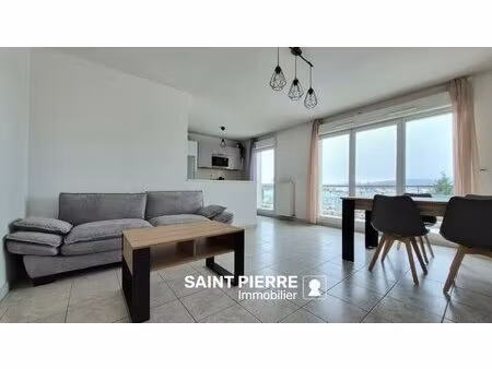 location appartement 2 pièces 45m² moulins les metz 57160