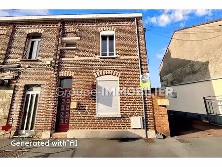 achat maison 3 pièces 87m² escaudain 59124