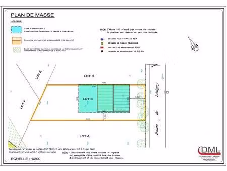 achat terrain 540m² sucy en brie 94370