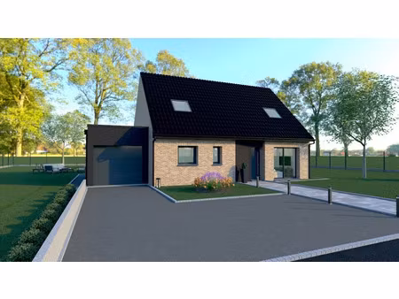 vente maison neuve 6 pièces 115 m² à villeneuve-d'ascq (59491)  466 500 €