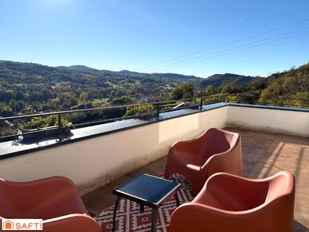 maison contemporaine à espalion