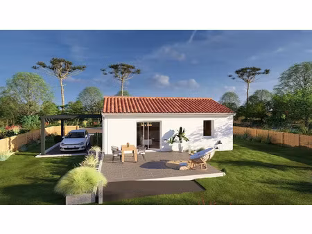 vente maison neuve 2 pièces 50 m² à pontenx-les-forges (40200)  136 400 €