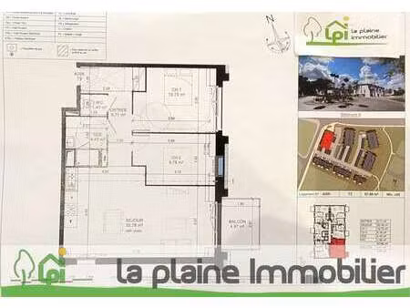 vente programme neuf appartement à saint-aubin-sur-mer (14750) : à vendre appartement / 68