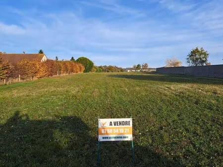 vente terrain 2855 m² à cerbois (18120)  30 000 €