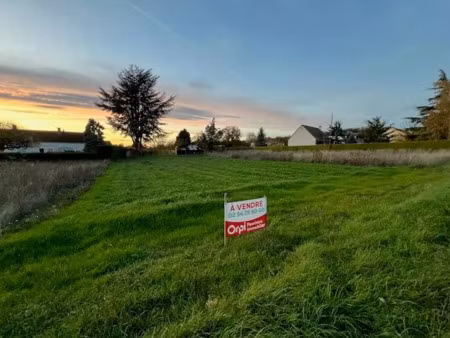 vente terrain à batir 1168 m² à thésée (41140)  24 000 €