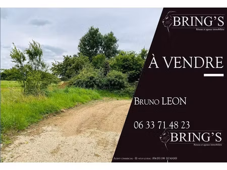 vente terrain 850 m² à champfleur (72610)  55 000 €