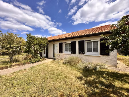 dissay - maison de plain-pied 108m2 - 4 chambres - double ga