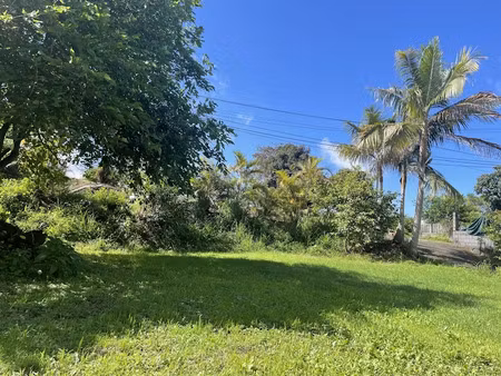 vente terrain 495 m² à le tampon (97430)  99 500 €