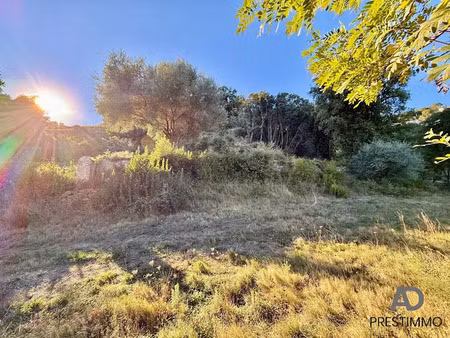 vente terrain à batir 1800 m² à bastia (20200)  396 500 €