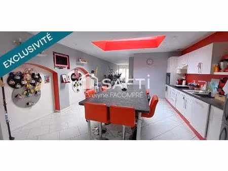 maison rénovée 119m² - 3 ch - garage - jardin