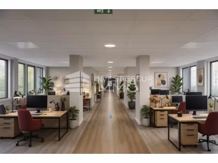 location bureaux 82 m² - rénovés et climatisés - boissy-saint-léger - rer a