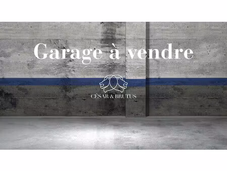 garage en sous-sol
