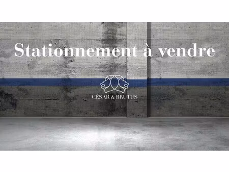 place de stationnement