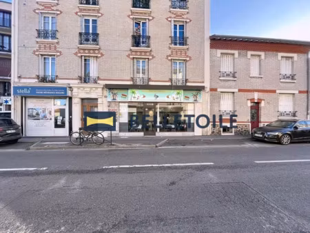 local commercial à louer au cœur d’alfortville – 57 m² + remise et cave (35 m²) – emplacem