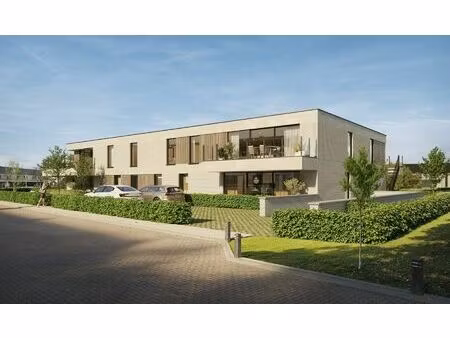 gelijkvloers appartement met 2 slpk en ruim terras